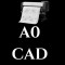 A0 Siyah Beyaz Cad Baskısı