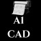 A1 Siyah Beyaz Cad Baskısı