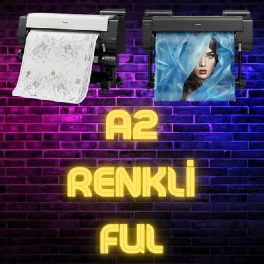 A2 RENKLİ Full Yoğunluk Baskı